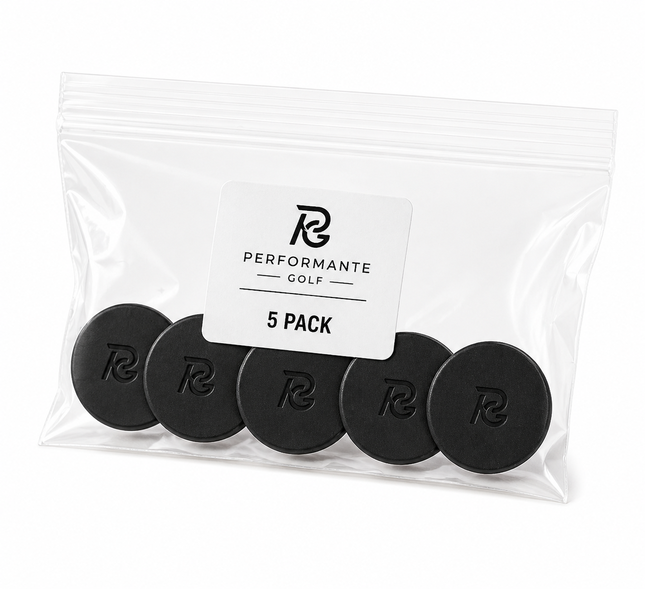 Performante Golfmarkörer – 5-pack